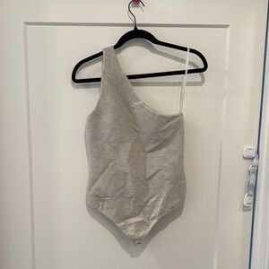 Kids One Shoulder Gray One Piece